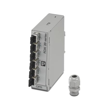 1335178 Phoenix Contact FOC Series Splice Box for Use with DIN Rail Terminal