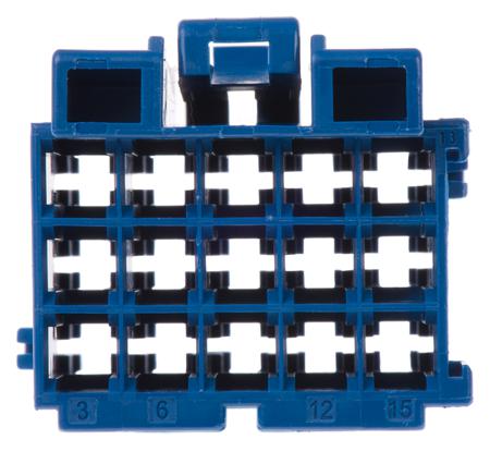1-967623-4 TE Connectivity Junior Power Timer Series, 3 Row 15 Way Cable Mount Socket Housing