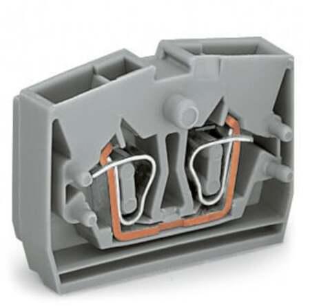 264-321 WAGO 264 Series Terminal Block, 2-Way, 24A, 28 → 12 AWG Wire, Cage Clamp Termination