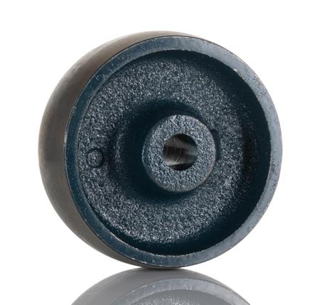 1008 LAG Blue Cast Iron High Load Capacity, Low Rolling Resistance Castor Wheels, 250kg