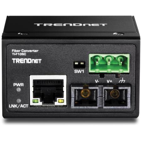 TI-F10SC Industrial Ethernet Fiber Converter