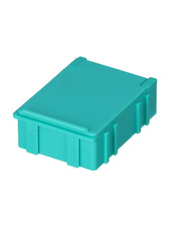 8150028 Licefa 1 Cell Green SB Compartment Box, 21mm x 42.3mm x 57.4mm