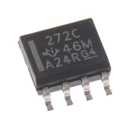 TLC272CD  Texas Instruments, Operational Amplifier, 1.7 MHz, 8-Pin 16 V SOIC
