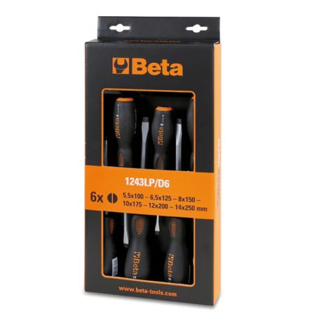 1243LP/D6 BETA Slotted Slotted, 6-Piece