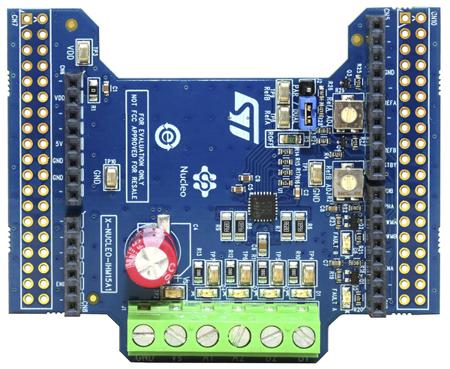 X-NUCLEO-IHM15A1 STMicroelectronics Dual Brush DC Motor Driver Expansion Board Based on STSPIN840 for STM32 Nucleo DC Motor for STSPIN840