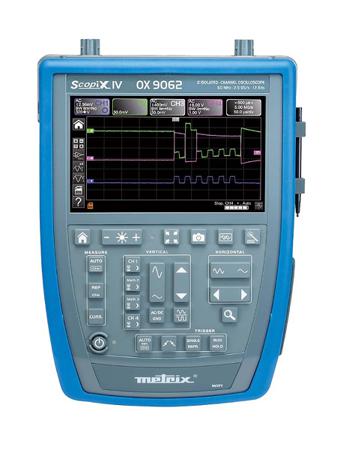 OX9062 Metrix Digital Oscilloscope, Portable, 2 Channels, 60MHz