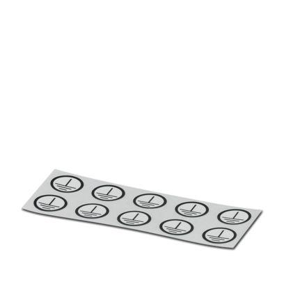 1004526 Phoenix Contact White Adhesive Label Sheet, Pack of 100Sheets