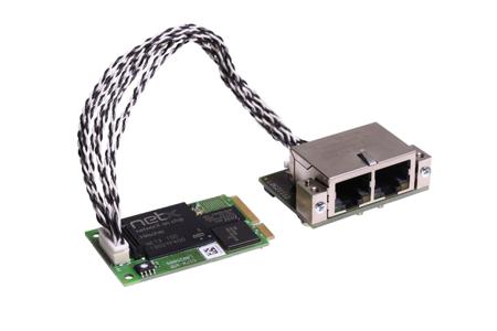 CIFX 90E-RE\NHS\F+ML Hilscher 2 Port Mini PCI Express RJ45 Network Card, 100Mbit/s