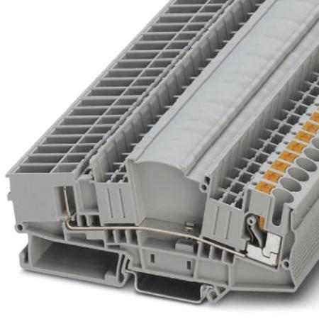 3212301 Phoenix Contact  PTMED 6-CT/1P Series Grey, Single-Level, Push In Termination