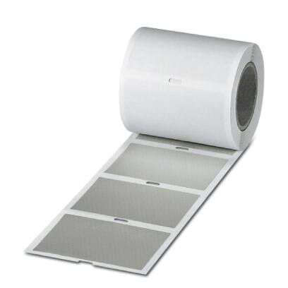0800350 Phoenix Contact EMLS (76X51)R SR on Silver Label, 51 m Length, 76 mm Width