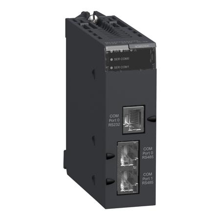 BMXNOM0200H Schneider Electric BMXN Series M2-M2 Local Link Module for Use with Modicon X80 Series, Serial, Serial, 24 V