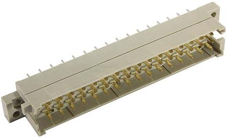 09060322905 HARTING 09 06 32 Way 5.08mm Pitch, Type F, 2 Row, Straight DIN 41612 Connector, Plug