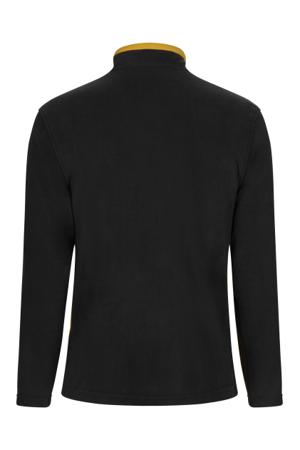 201504_00-17_M Velilla 201504 Black/Yellow, Fleece Lined Fleece Jacket, M
