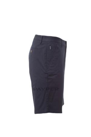S00278-P104-08007-32 Paperwear CLASSY SHORTS Navy Blue 2% Elastane, 98% Cotton Work shorts, 32in
