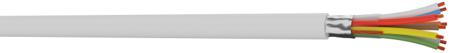 2200B1 CAE Groupe 22 Control Cable, 22 Cores, 0.22 mm², Screened, 100 m, White Polyvinyl Chloride Sheath