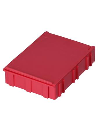 8150037 Licefa 1 Cell Red SB Compartment Box, 21mm x 63mm x 85.3mm