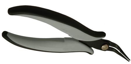 429-696 RS PRO Nose pliers, 152mm Overall, Angled Tip, 16mm Jaw, ESD