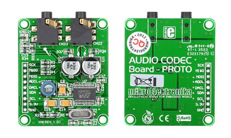 MIKROE-506 MikroElektronika , Audio Codec