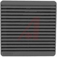 XPFA80BK Grill, Filter Fan; Black; 3.15 in. Square Fan; 4.13 in.; ABS Plastic; Synthetic