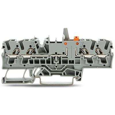 2002-1871-401-000 WAGO2002-1871/401-000 TOPJOB S Series Test Disconnect Terminal Block, 2.5mm², 1-Level, Push In Termination, ATEX, CSA,