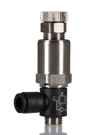 7300 06 10 Legris 7300 Threaded Tube Regulator, G 1/8 Male x 6mm, 1/8 in