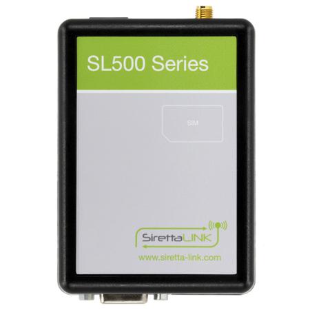 SL500-LTEM (GL) STARTER KIT Siretta RS232, RJ12 2G, 4G Modem Starter Kit, EGPRS: 296 Kbps, LTE M1: 300 Kbps, LTE NB1: 21 Kbps