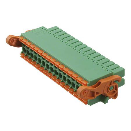 1790629 Phoenix Contact, 3.5mm Pitch, DFMC 1.5/16-ST-3.5-LR, 32 Way, Pluggable Terminal Block, Plug, Cable Mount, Spring Cage