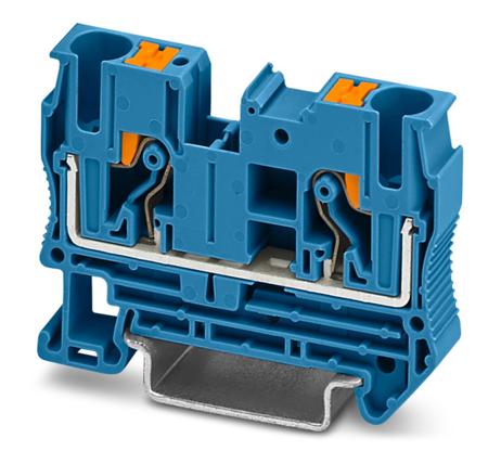 3211819 Phoenix Contact  PT 6 BU Series Blue, 0.5 → 10mm², Feed Through Termination, ATEX, IECEx