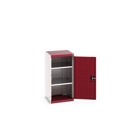 40010098.24V Bott 1 Door Sheet Steel Cupboard, 525 x 525 x 1000mm