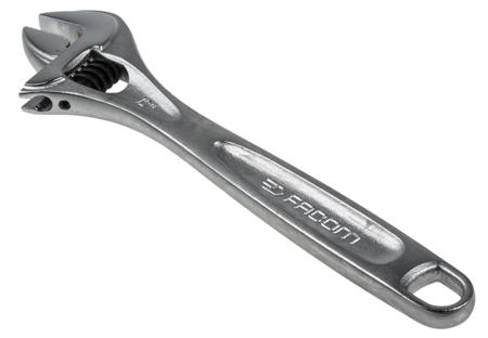 113A.12C Facom Adjustable Spanner, 306 mm Overall, 34mm Jaw Capacity, Metal Handle