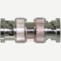 112447 connector,rf coaxial,bnc in-series adapter,straight plug to plug,50 ohm