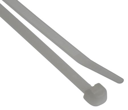 0 320 37 Legrand Cable Tie, 140mm x 3.5 mm, Natural Nylon, Pk-100