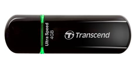 TS4GJF600 4GB, USB2.0, Pen Drive, MLC, Black