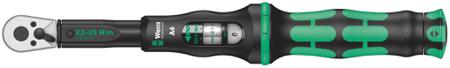 75610 Wera Square B1 Click Torque Wrench, 3/8 in Drive, 10 → 50Nm, 0.25Nm Increment