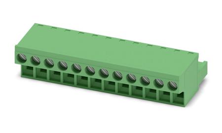 1779518 Phoenix Contact, 5mm Pitch, FRONT-MSTB 2.5/12-ST, 12 Way, , Pluggable Terminal Block, Plug, Cable Mount, Screw