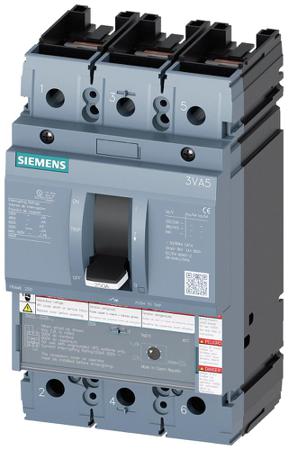3VA5295-5ED36-0AA0 Siemens, SENTRON, 3VA Circuit Breaker 3-Pole 15 A, Breaking Capacity 85 kA, Screw