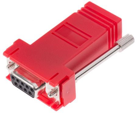 314-8111 RS PRO D Sub Adapter Female 9 Way D-Sub to Female RJ45