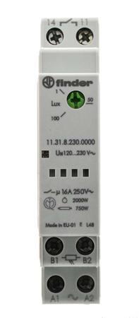 11.31.8.230.0000 Finder Timer Light Switch 230 V ac, 1-Channel