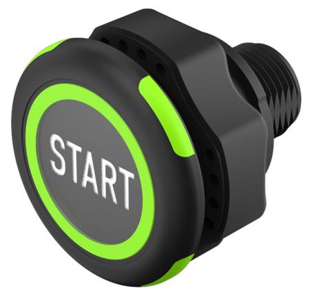 84-ASKS-B10-049C EAO Capacitive Switch NO,Illuminated, Red/Green, IO-Link, IP69K