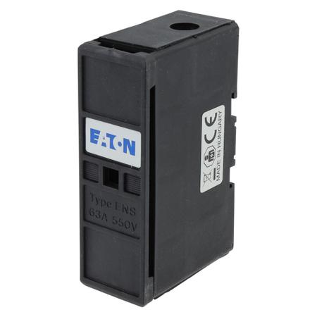 63ENSF Eaton 63A Rail Mount Fuse Holder for F2 Fuse, 1P, 660V ac