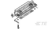 5174218-4 TE Connectivity AMPLIMITE .050 60 Way Vertical Panel Mount D-sub Connector