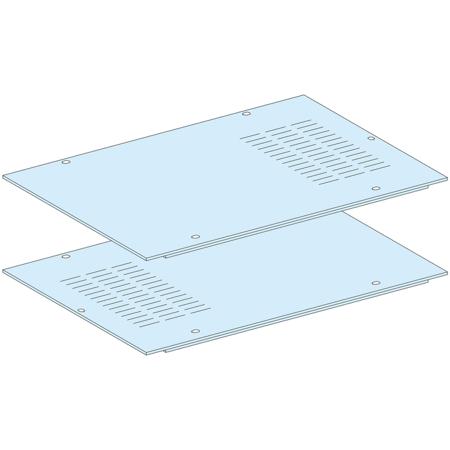 LVS08738 Schneider Electric LV Series RAL 9003 White Sheet Steel Rear Panel, 2000mm H, 800mm W, for Use with PrismaSeT P