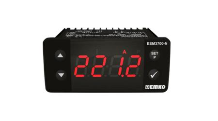 ESM-3700-N.8.20.00/00.00/0.0.0.0 Emko ESM Indicators Digital Panel Multi-Function Meter for Current, Voltage, 29mm x 71mm