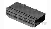 3-87977-4 TE Connectivity 3-897 Series Vertical Board Mount Housing Receptacle, 18 Contact(s), 2.54mm Pitch, 2 Row(s)