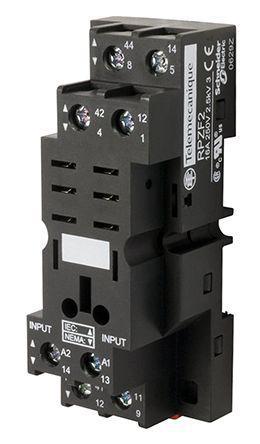 RPZF2 Schneider Electric Interface Relay Module, 250V for use with RPM Series Relay