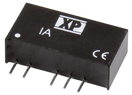 IA0524S XP Power IA DC-DC Converter, ±24V dc/ ±21mA Output, 4.5 → 5.5 V dc Input, 1W, Through Hole, +85°C Max Temp -40°C
