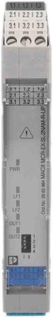 2865984 Phoenix Contact 2 Channel Galvanic Barrier, Isolating Amplifier, NAMUR Sensor, Switch Input, Relay Output, ATEX