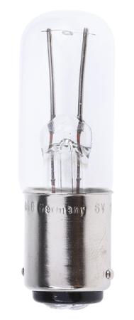 8018-15W-6V-B15D B15d Indicator Light, Clear, 6 V, 100h