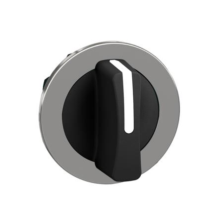 ZB4FD7 FLUSH MOUNT BLACK SELECTOR SW HEAD 3P