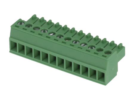 39500-5012 Molex, 3.5mm Pitch, 39500, 12 Way, Horizontal, Pluggable Terminal Block, Plug, Cable Mount, Screw Termination,